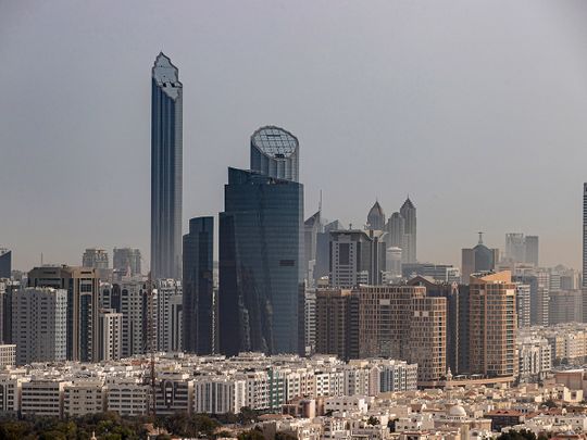 STOCK Abu Dhabi residence skyline