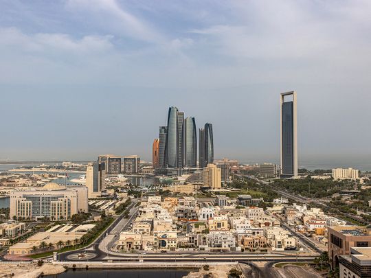STOCK Abu Dhabi residence skyline