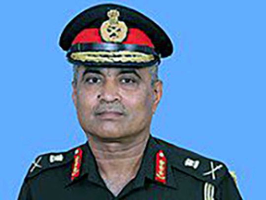 Indian Army Vice chief Lieutenant General Manoj Pande
