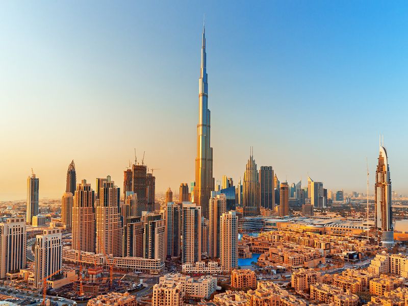 Stock - Dubai skyline