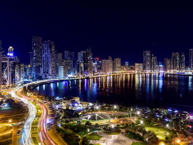 Stock - Sharjah skyline