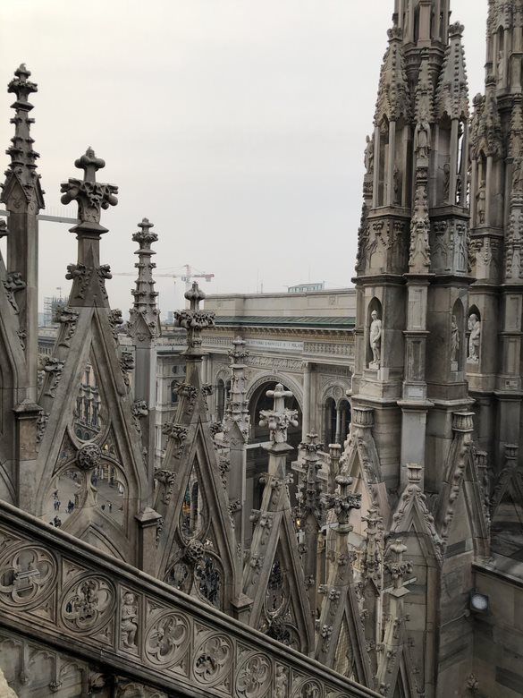 It is also the largest Gothic building in the world whose rooftop you can walk on.