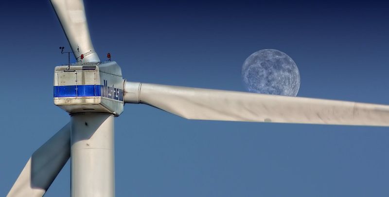 Wind turbine wind energy wind farm
