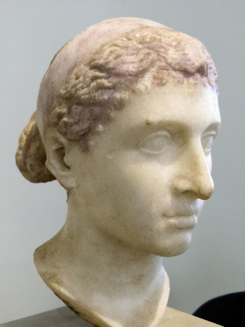 Marble statue of Cleopatra VII