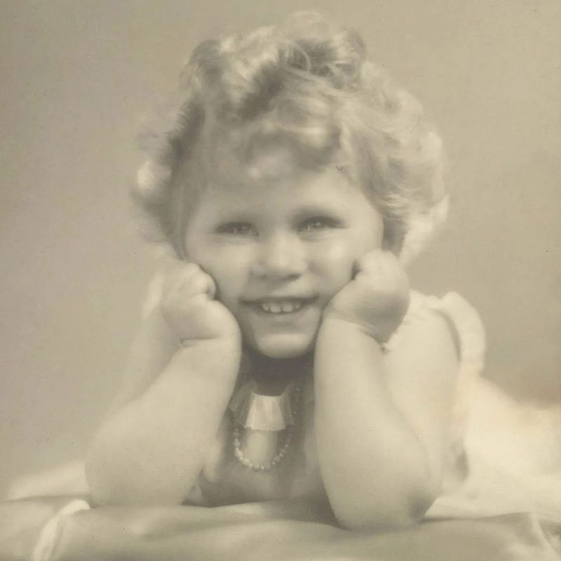 Today as The Queen turns 96, we’re sharing this photograph taken when she was 2-years-old.