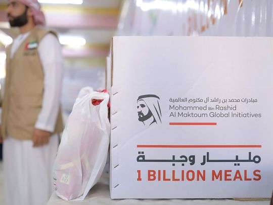 1 Billion Meals UAE food Ramadan