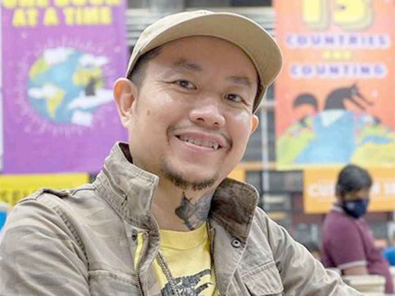Andrew Yap of 'Big Bad Wolf Books'.