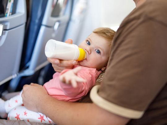 Baby milk plane