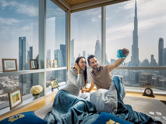 Shangri-La Dubai Instagrammable room 