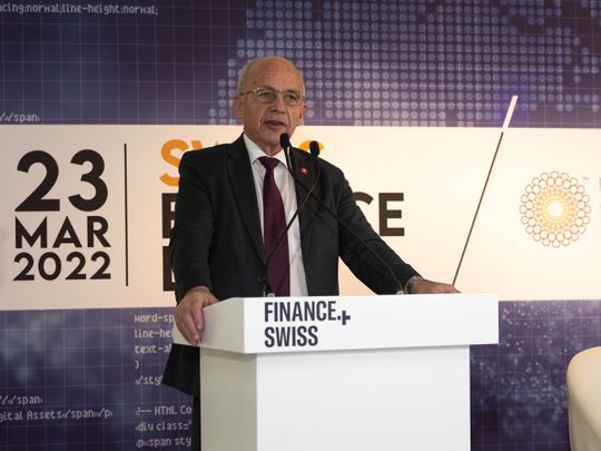 Swiss Finance Minister Ueli Maurer
