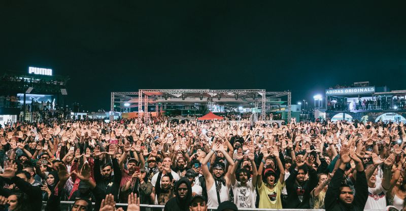 Crowds at a previous edition of Sole DXB