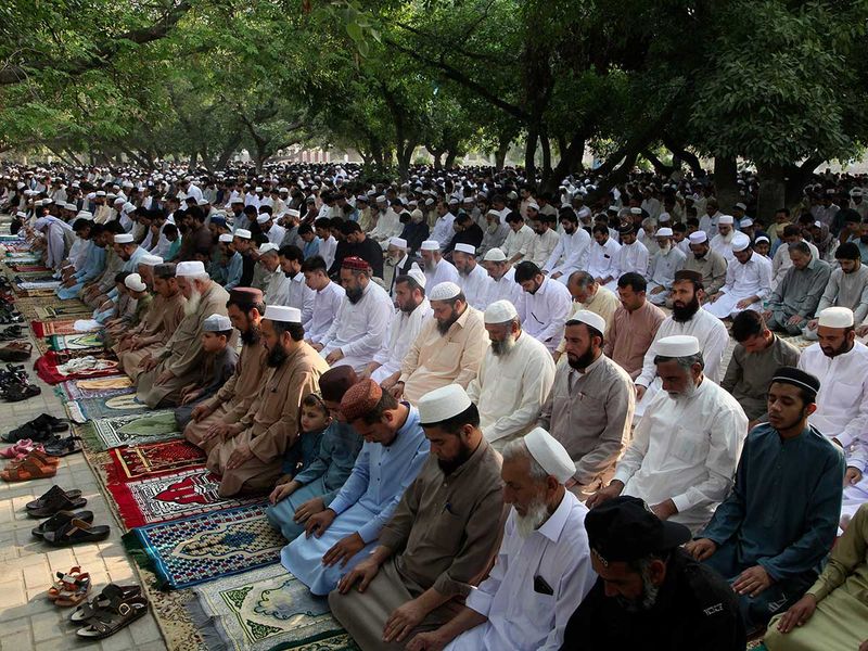 Pakistan Eid prayers