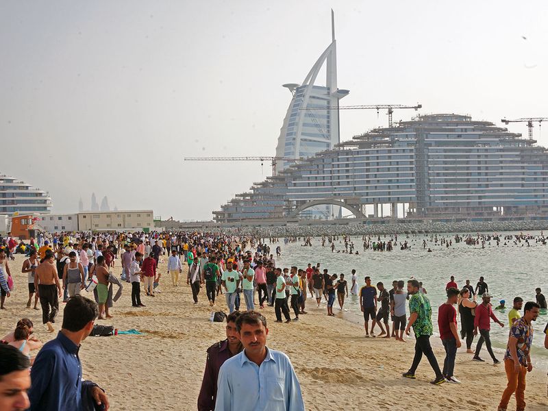beach Dubai eid