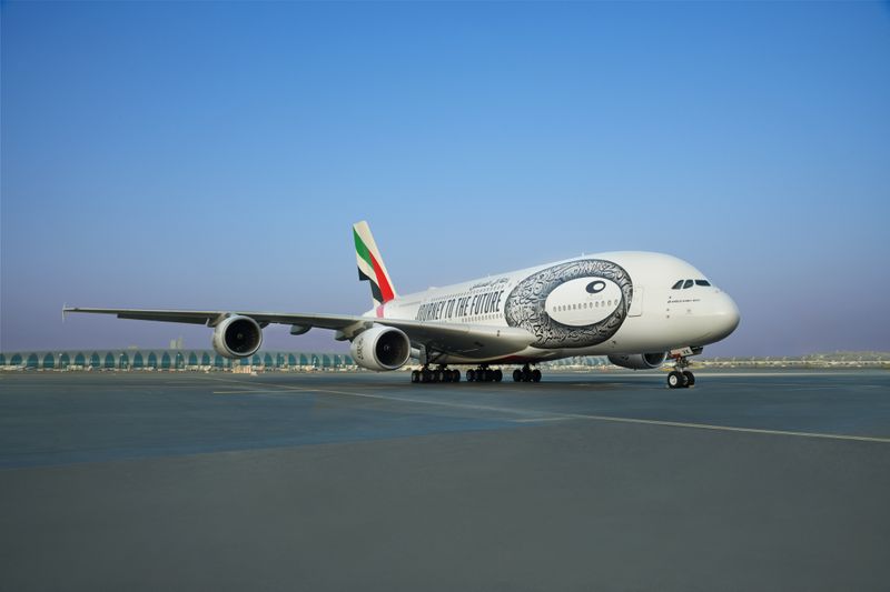 Stock - Emirates Museum of the Future livery