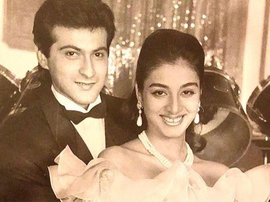 Bollywood actor Sanjay Kapoor marked 32 years of his debut in the film industry by sharing throwback pictures from his first movie ‘Prem’