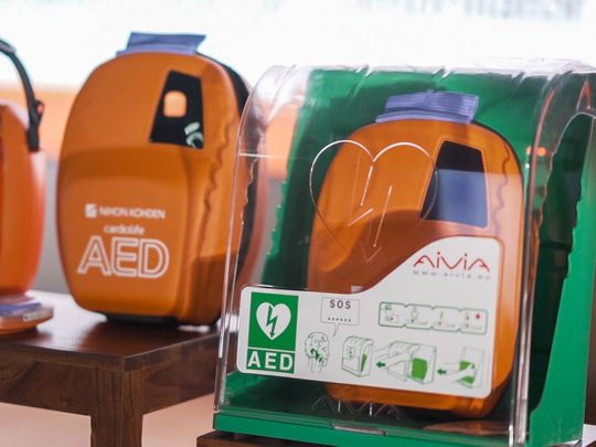 National Ambulance and Special Olympics UAE lifesaving devices 