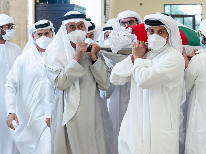 Sheikh Khalifa laid to rest