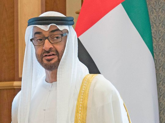 STOCK Sheikh Mohamed bin Zayed Al Nahyan