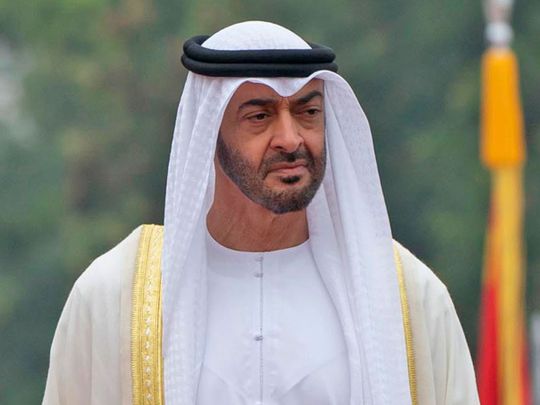 STOCK Sheikh Mohamed bin Zayed Al Nahyan