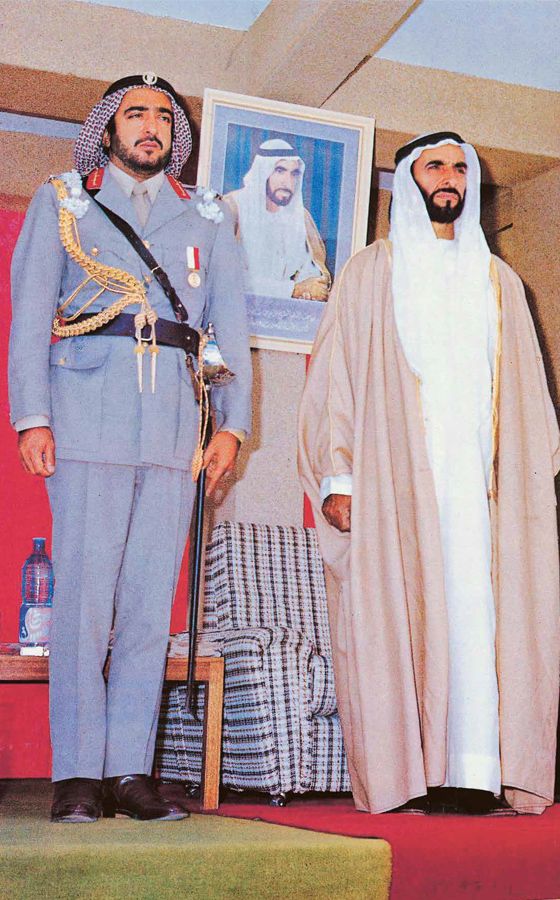 Shaikh Khalifa and Shaikh Zayed
