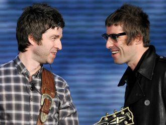 Liam and Noel Gallagher in a file photo