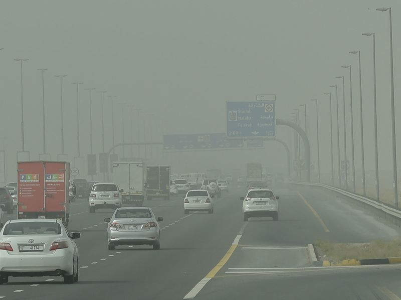 weather Sandstorm UAE