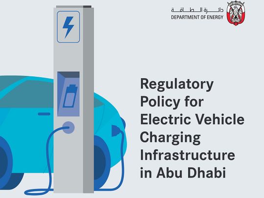 Abu Dhabi Electric chargers