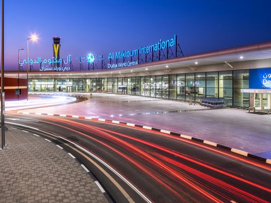 STOCK Dubai World Central (DWC) airport , Al Maktoum airport