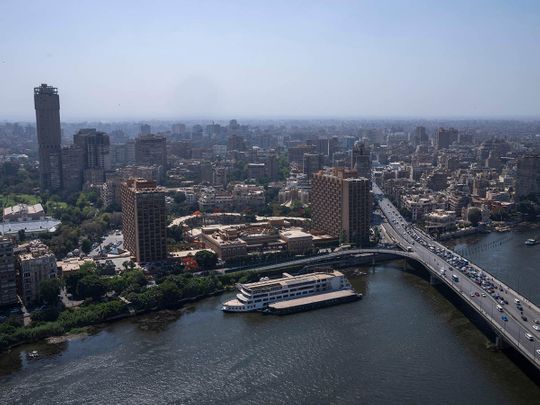 CAIRO EGYPT SKYLINE