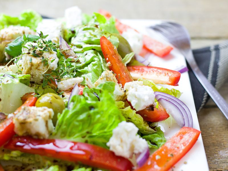 Salat als Mahlzeit