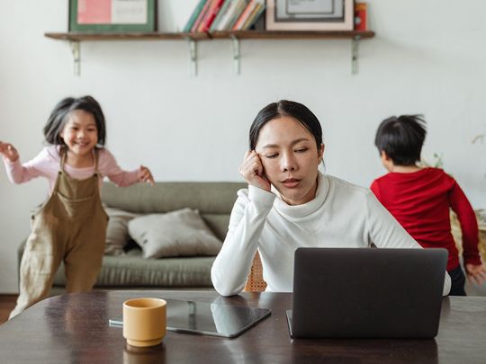  kids fidgeting when working from home ADHD