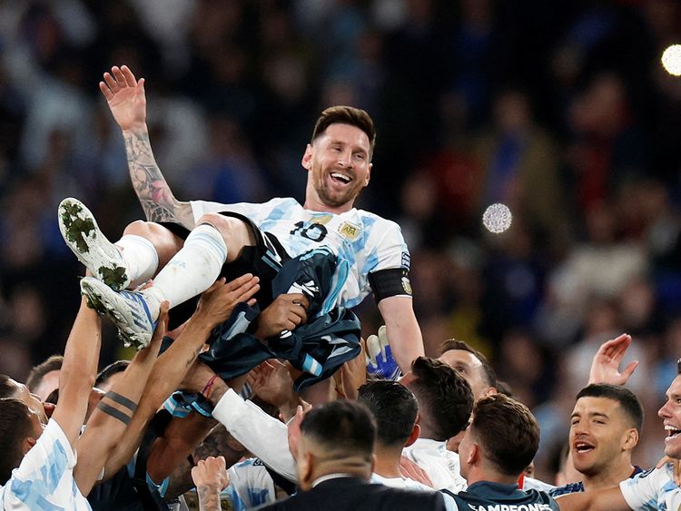 Messi picks France and Brazil as favorites for World Cup gold