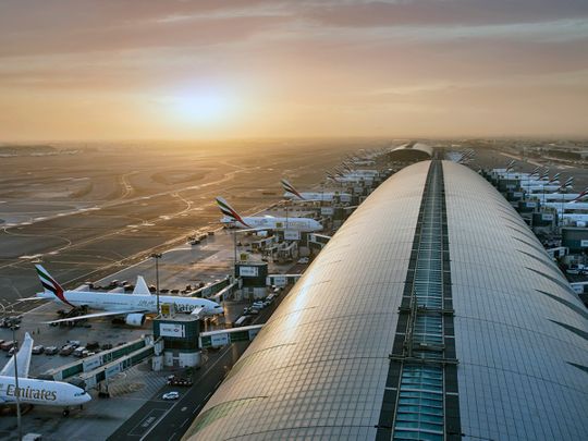 STOCK Dubai Airport Emirates