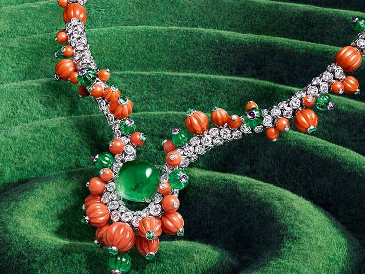 The Récif ‘coral’ necklace.  