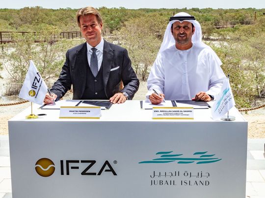 IFZA-Jubail-Island-partnership-for-web