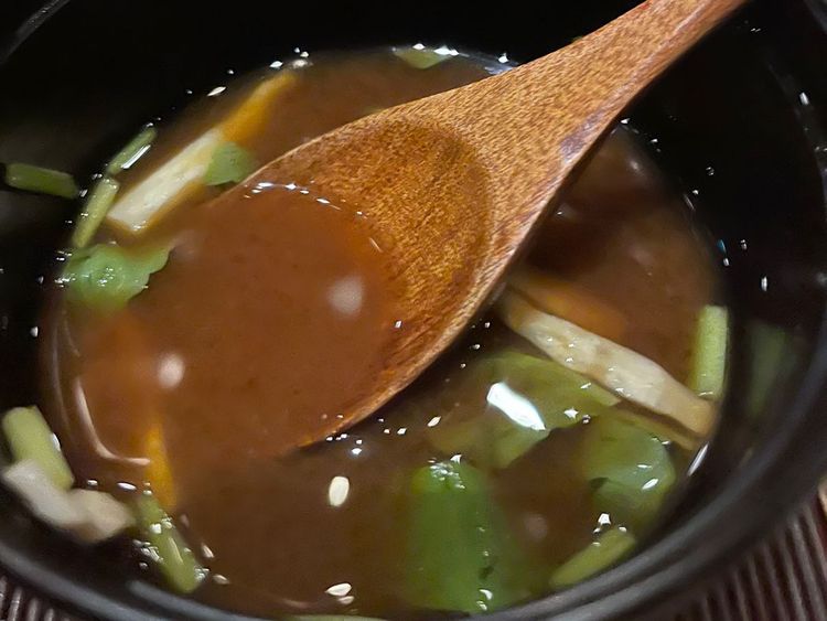 Akadashi miso soup
