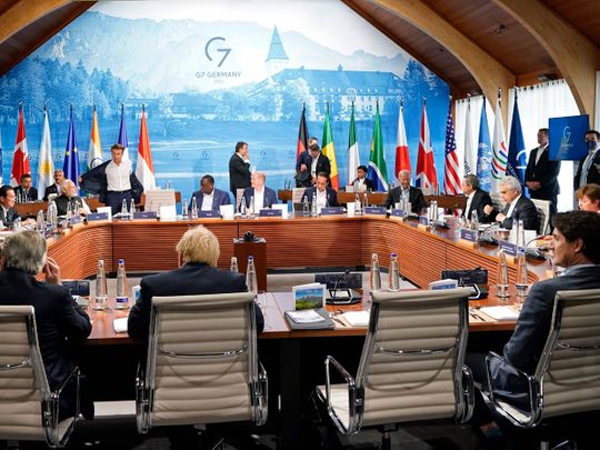 G7 talks