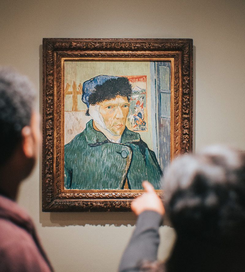 Vincent Van Gogh painting art gallery 