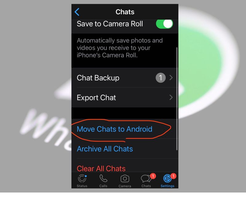 Memindahkan chat dari iOS ke Android