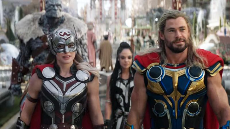 A still from 'Thor: Love and Thunder'