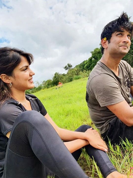 Rhea Chakraborty and Sushant Singh Rajput