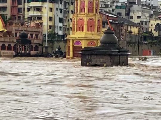 Godavari river rain flood