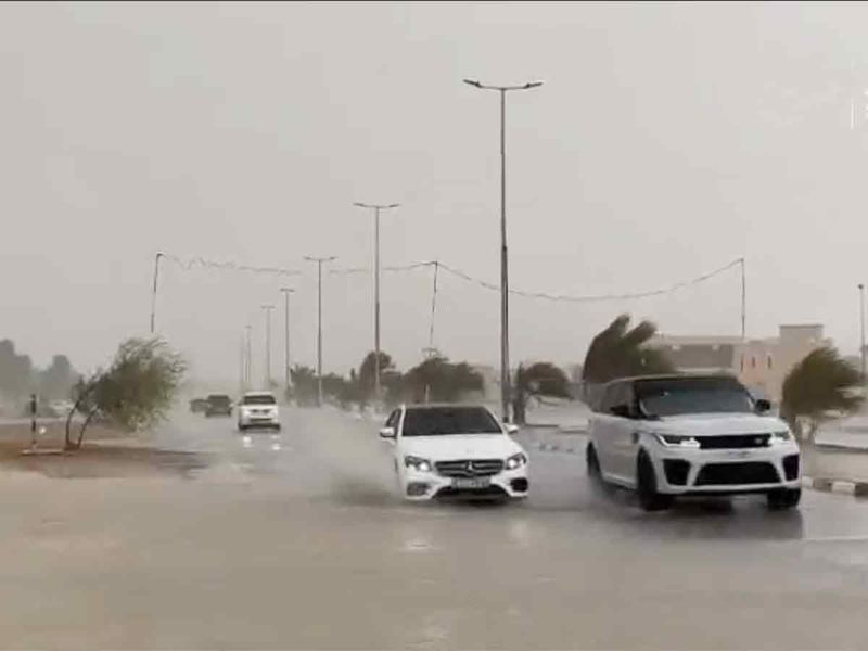 Rain in Umm Al Quwain