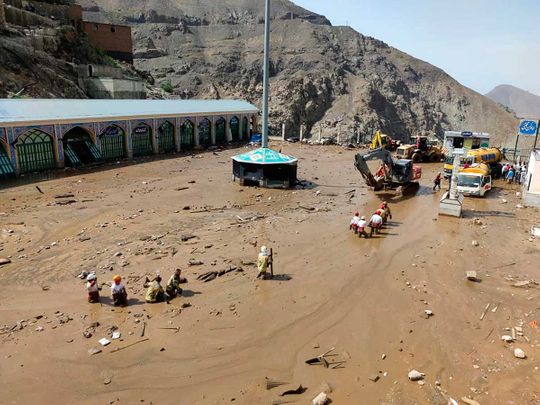 IRAN mud flood