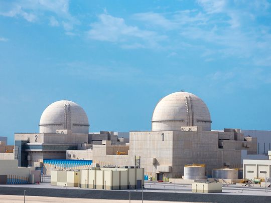 Barakah Nuclear Power Plant in Abu Dhabi