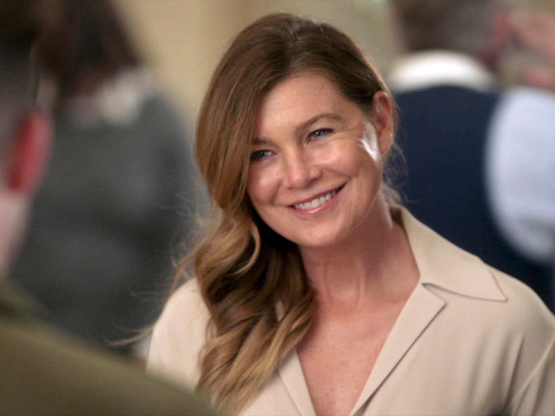 This image released by ABC shows Ellen Pompeo as Meredith Grey in a scene from 