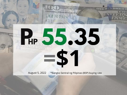 Peso dollar aug 5