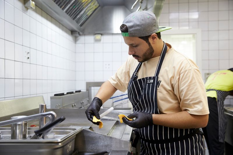 Chef Ali Yazdi, Emirati chef and food entrepreneur, founder of SLAW and Next Door Cafe 