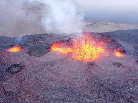 Iceland: New images of Fagradalsfjall's volcanic eruption