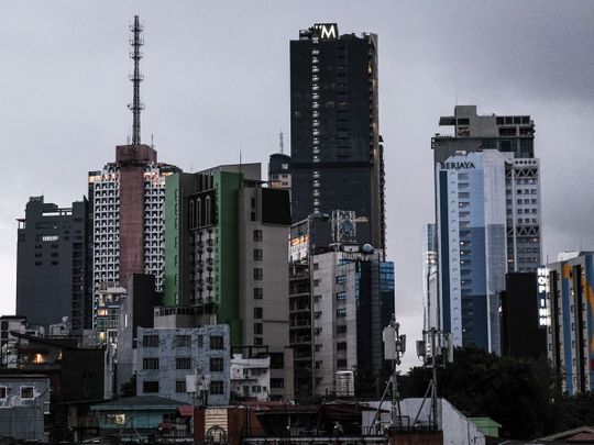 Stock - Manila skyline / Philippines